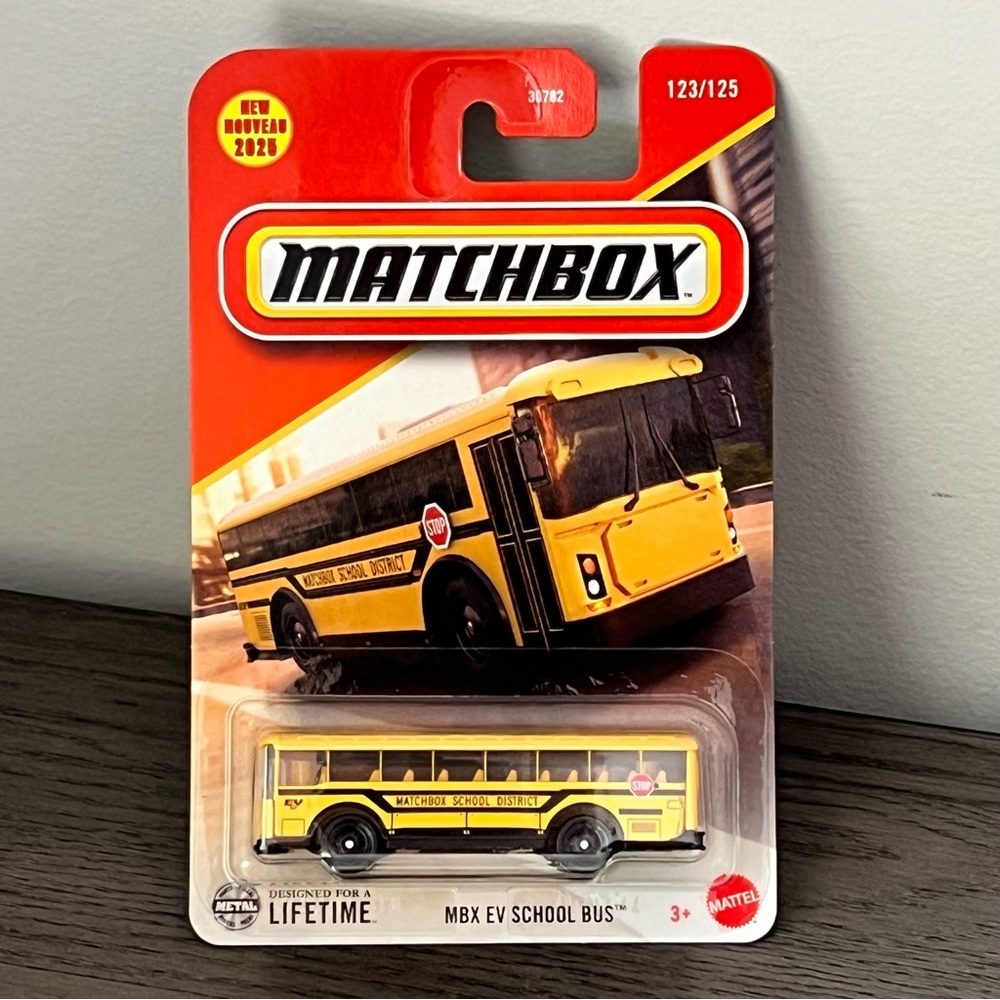 Matchbox - 2025 MBX EV SCHOOL BUS